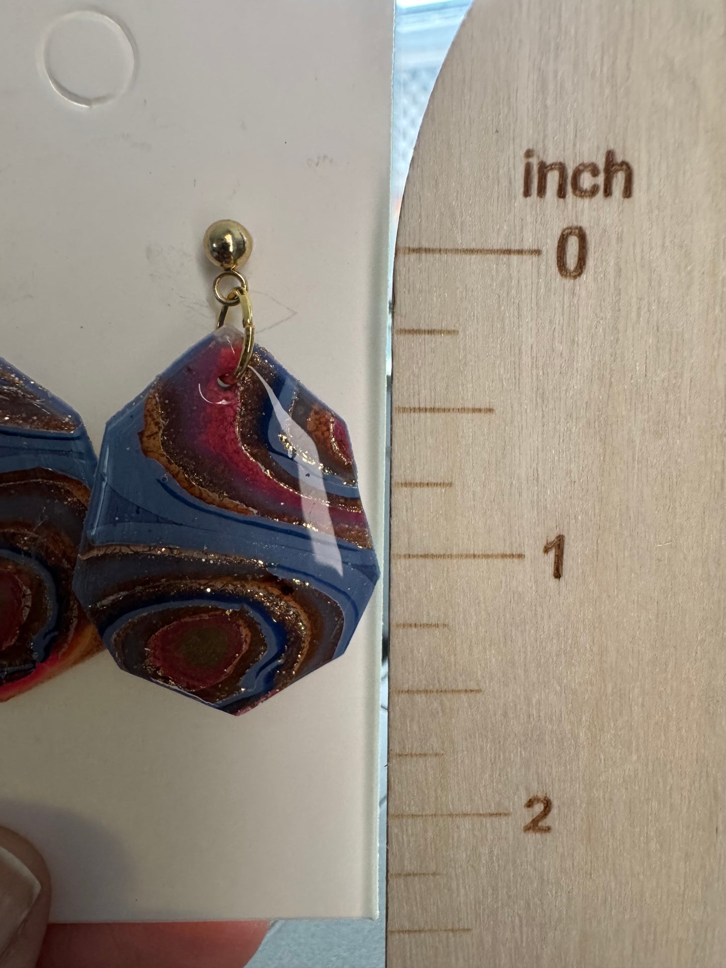 Blue Agate: Layered