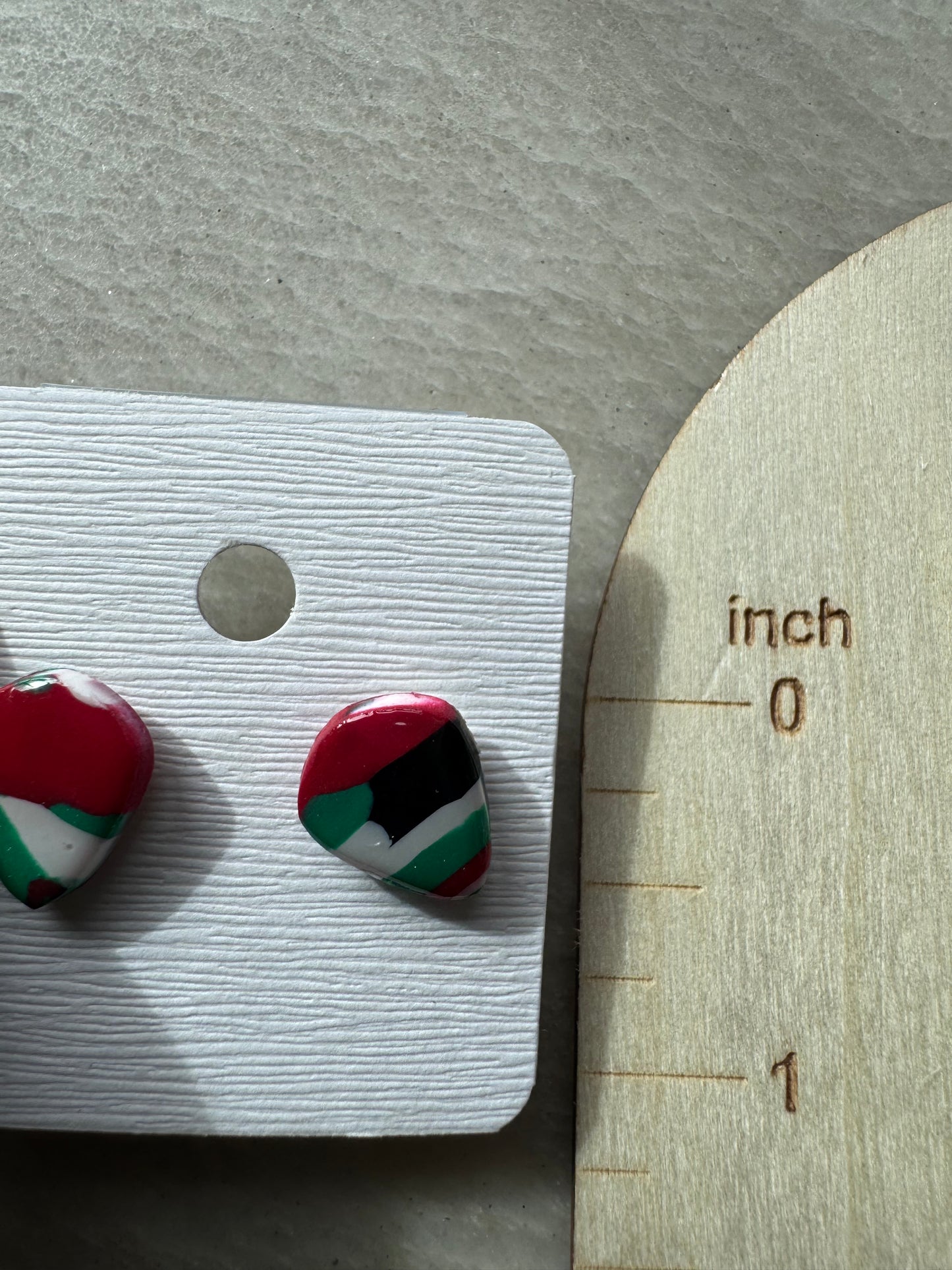 Swirl: Abstract Oval Studs
