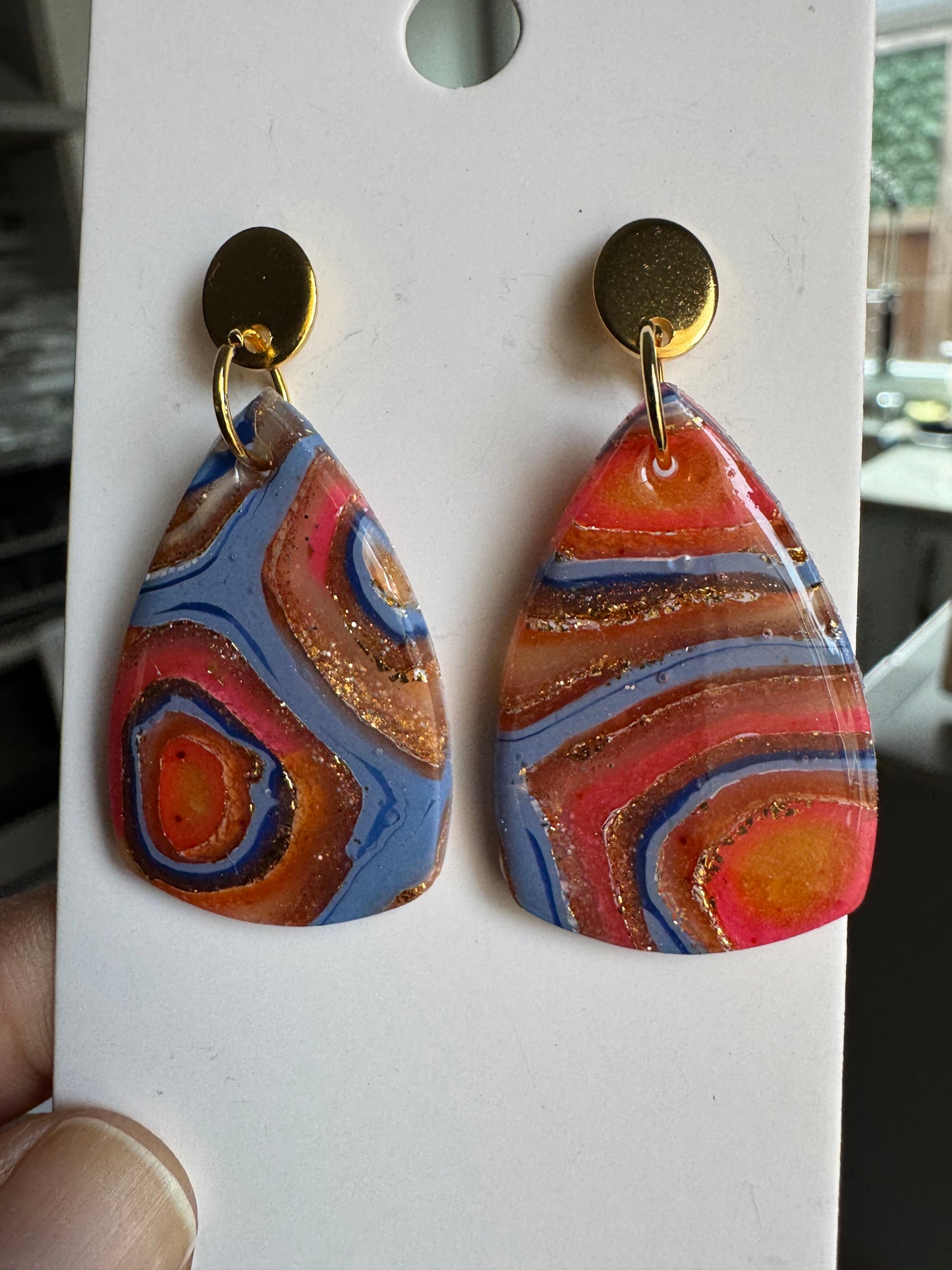 Blue Agate: Swirl