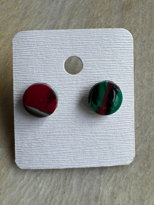 Swirl: Abstract Round Studs