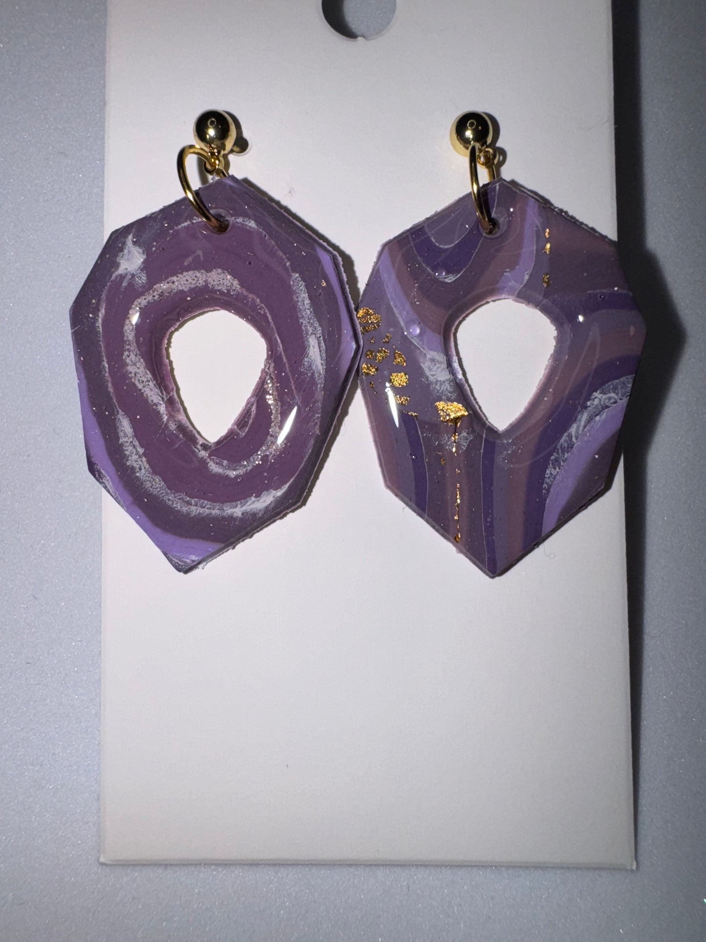 Violet Geode: Geometric