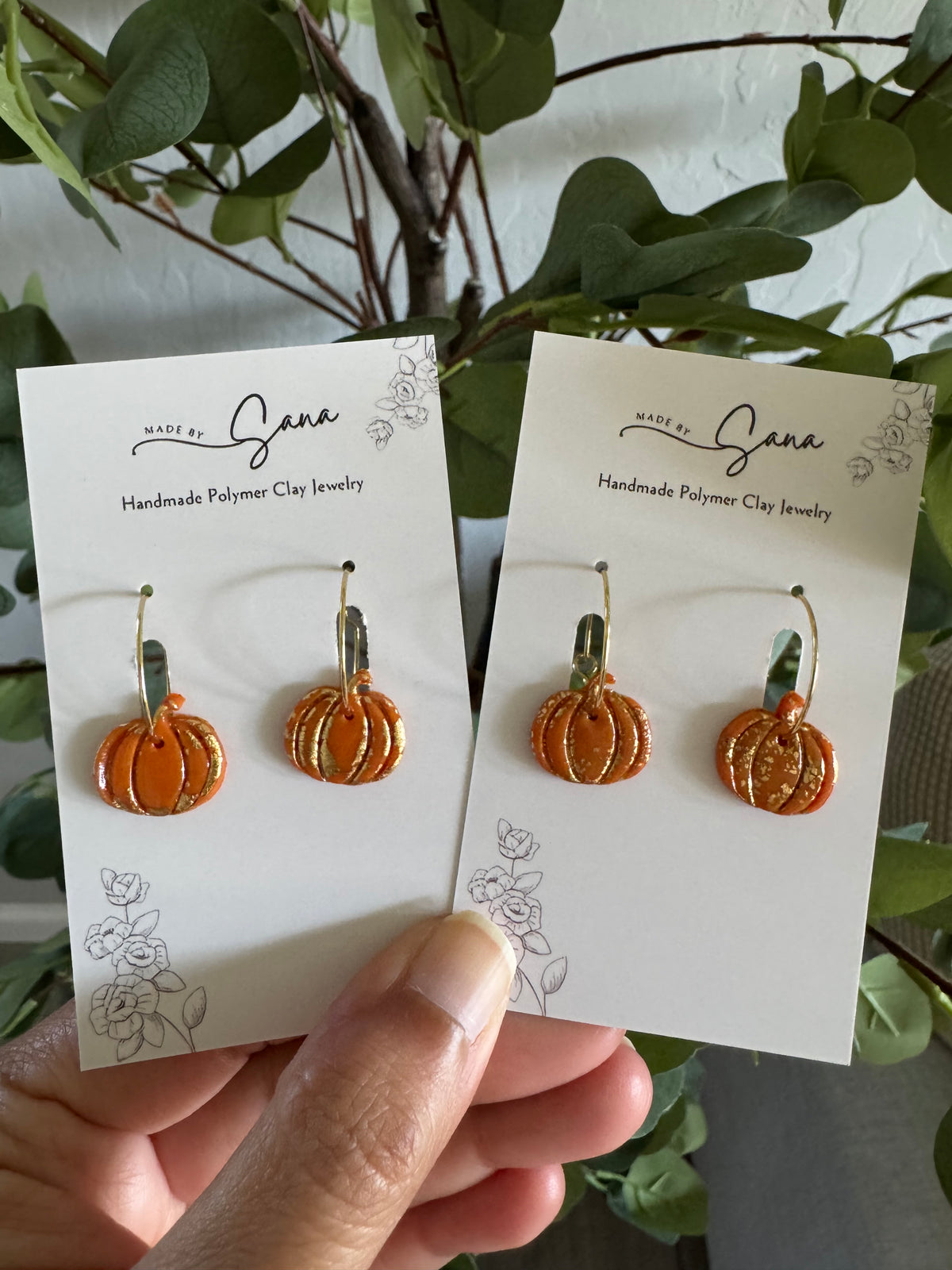 Halloween: Mini Gold Pumpkins