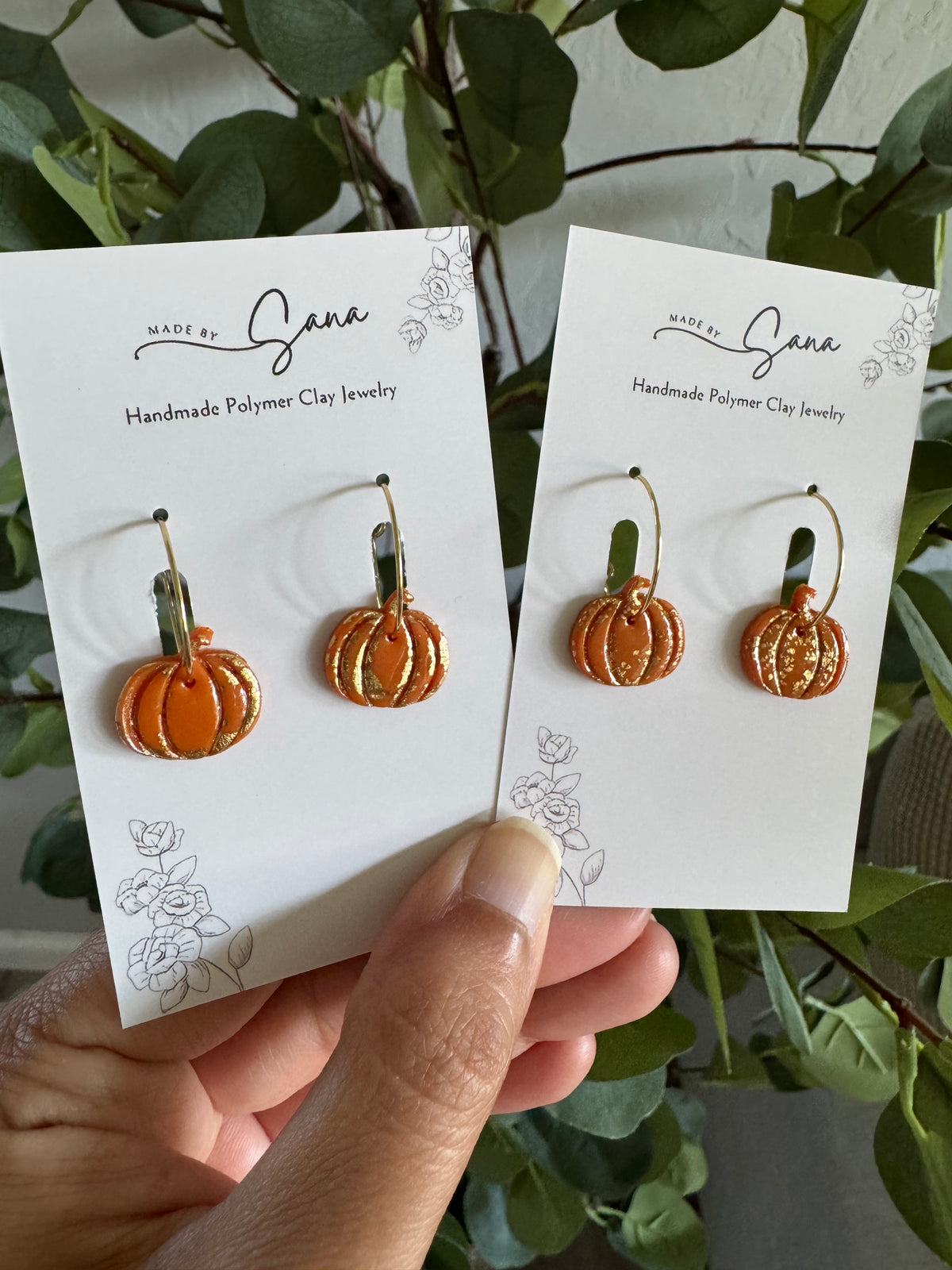 Halloween: Mini Gold Pumpkins