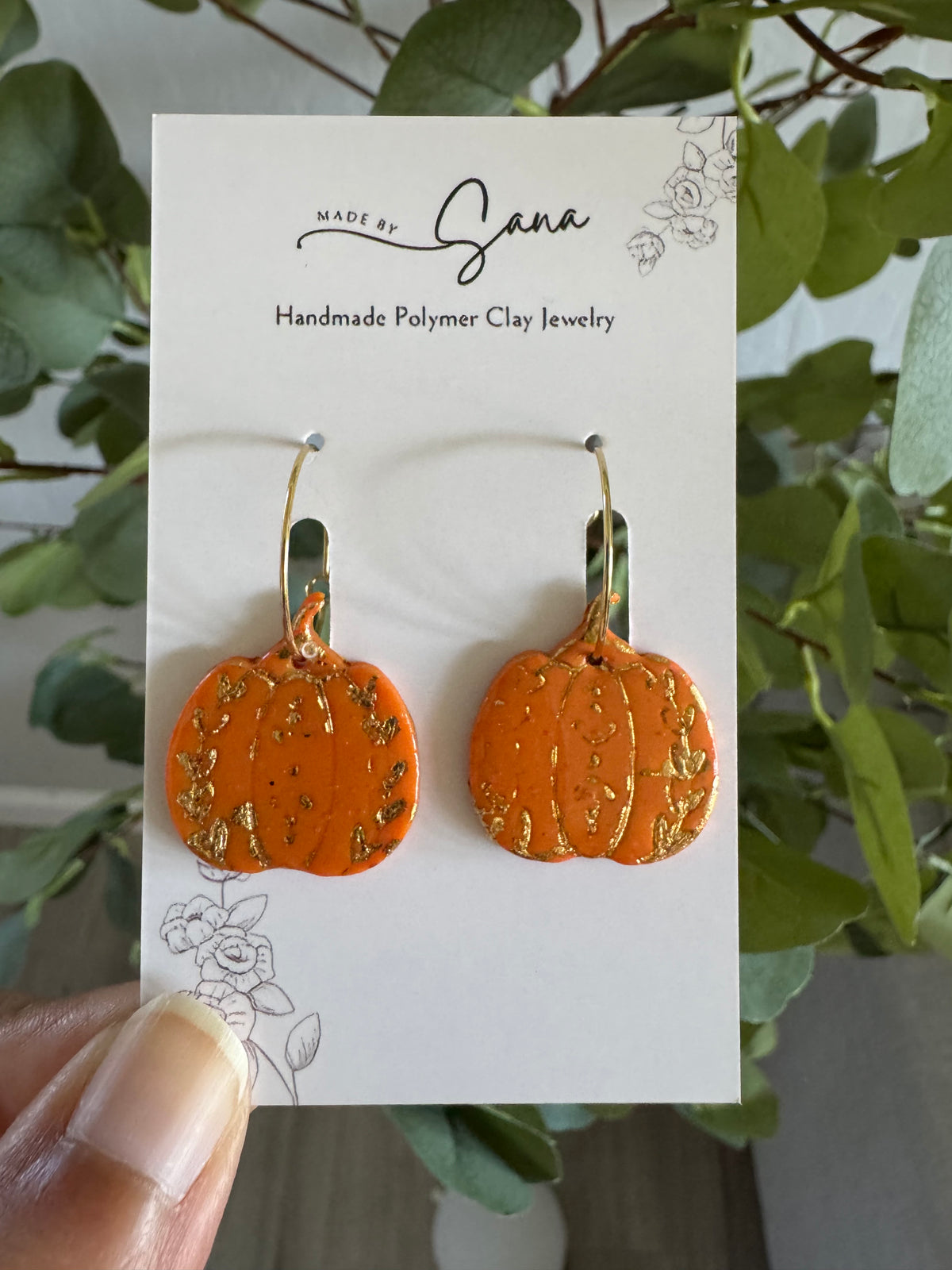 Halloween: Large Gold Pumpkins