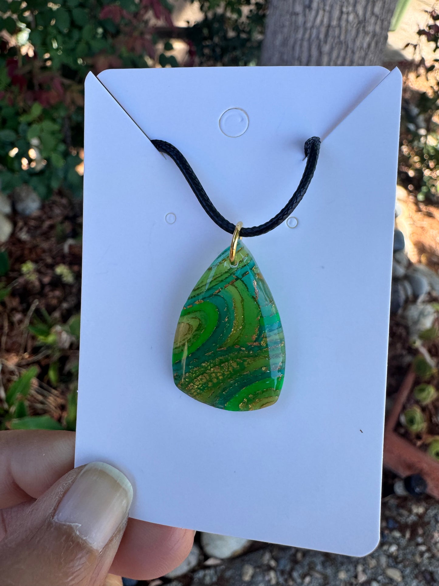 Verdelle Necklace: Juniper