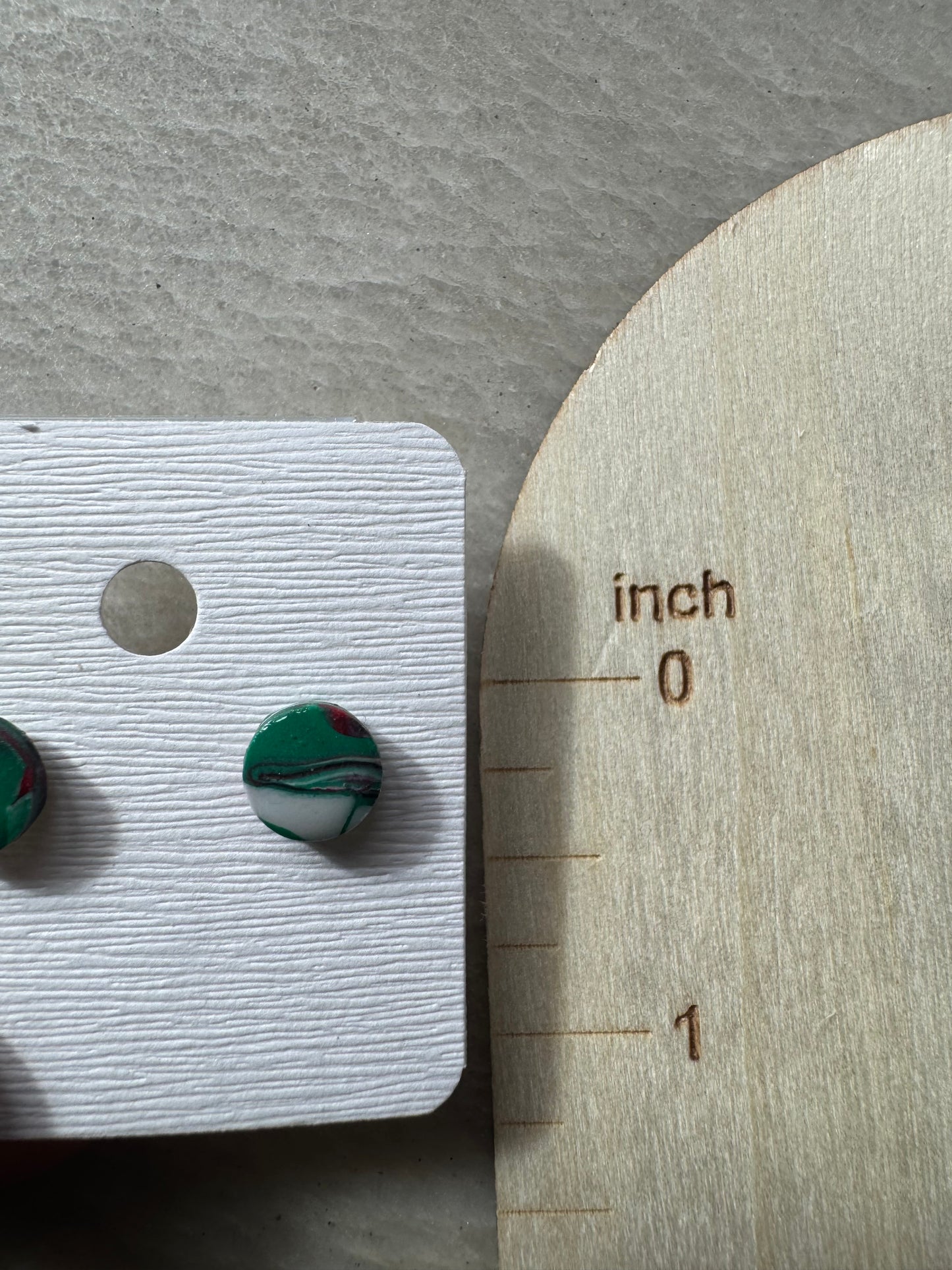 Swirl: Abstract Round Studs 2