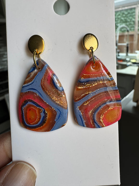 Blue Agate: Swirl