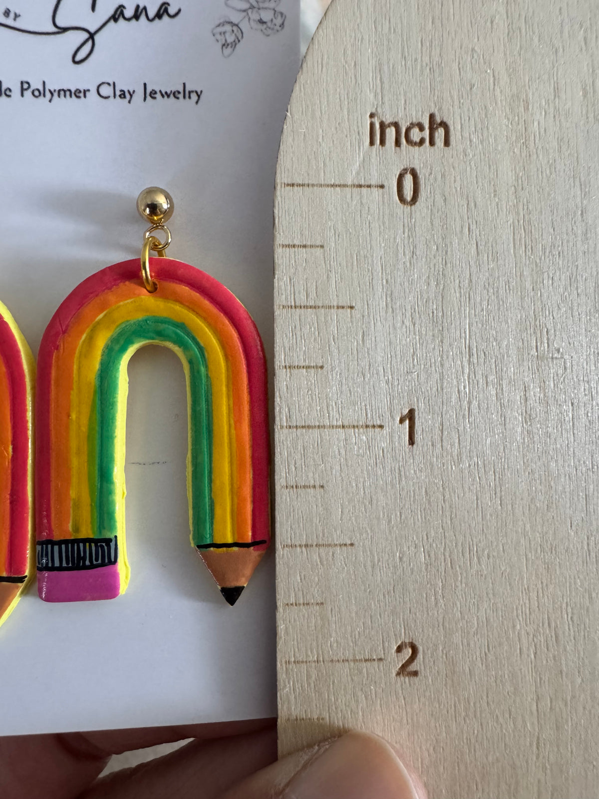 Time for School: Rainbow Pencils