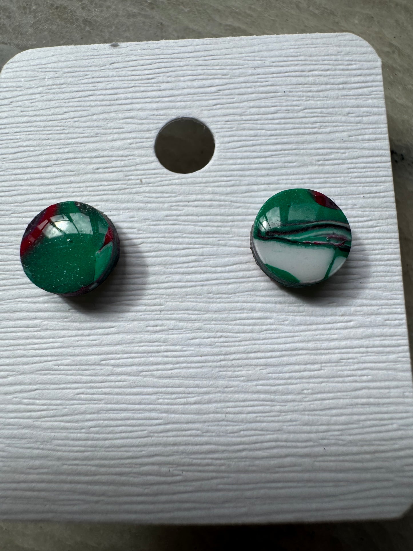 Swirl: Abstract Round Studs 2