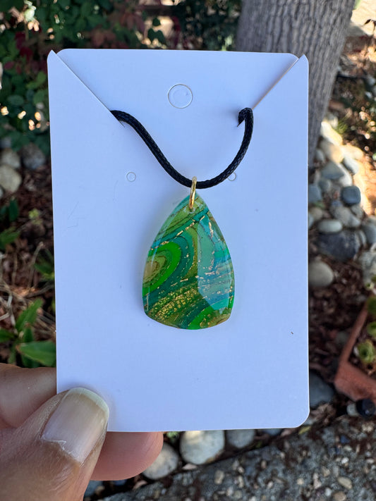 Verdelle Necklace: Juniper