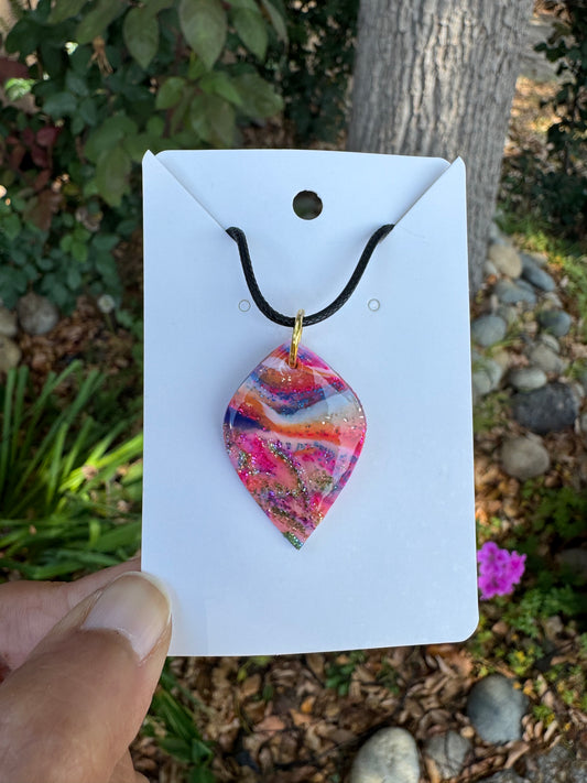Spring Bloom Necklace: Rhosyn