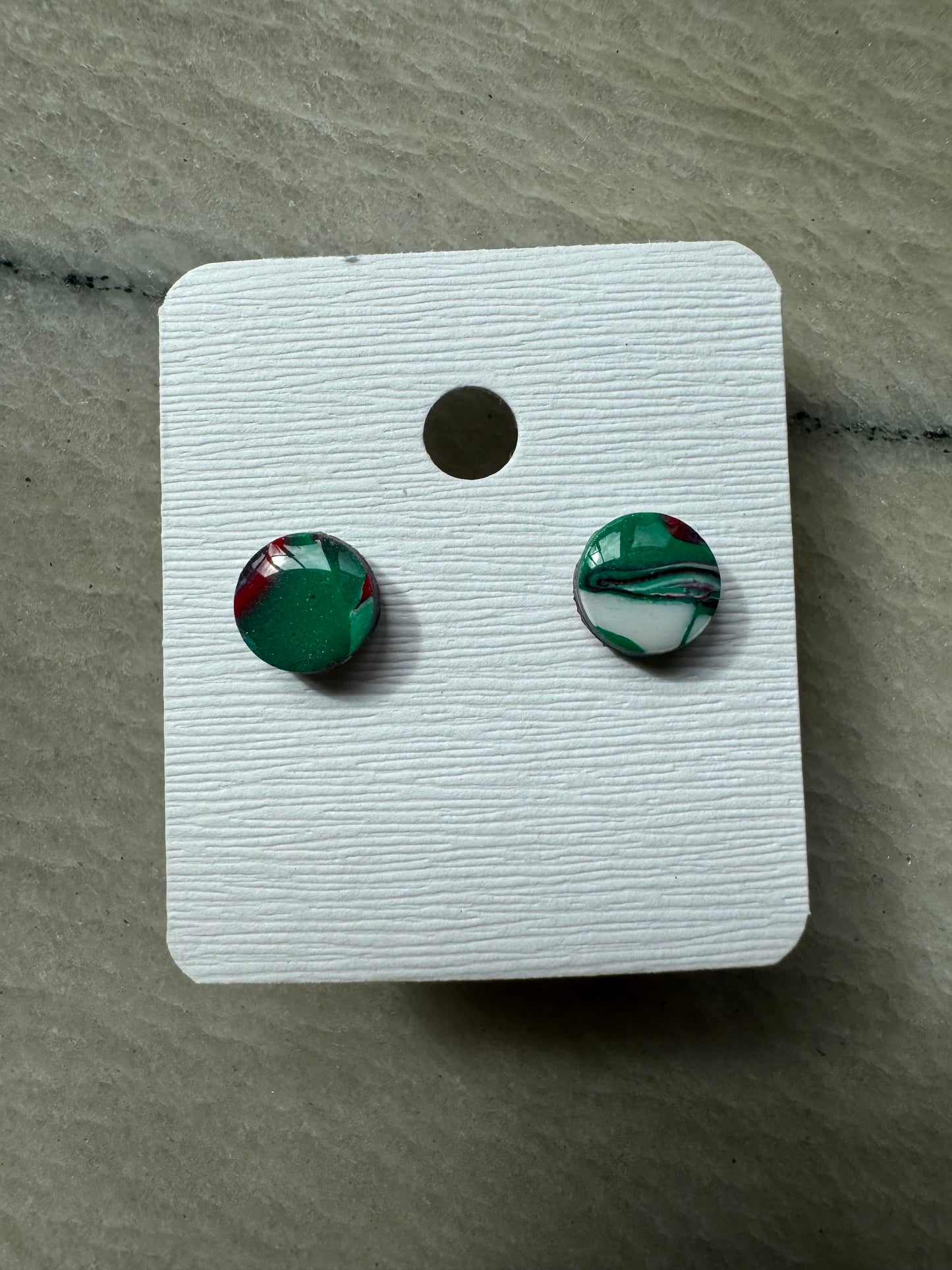 Swirl: Abstract Round Studs 2